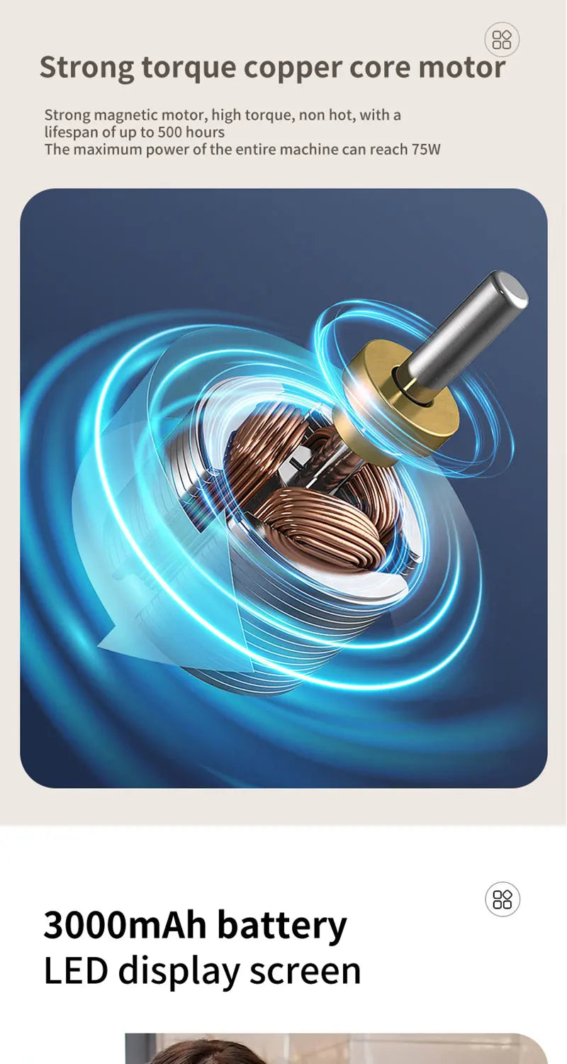 Electric Spin Scrubber 9-in-1 Cordless/Rechargeable
