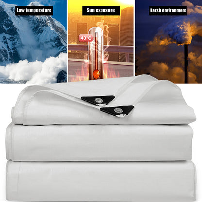 Waterproof Heavy Tarpaulin Tarp Sheet Cover with Reinforced Grommets