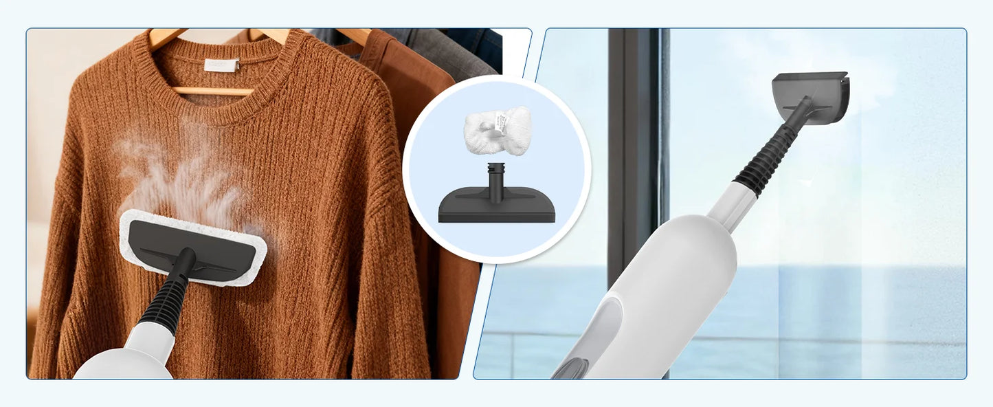 F2 Steam Mop Powerful 12-in-1 Handheld