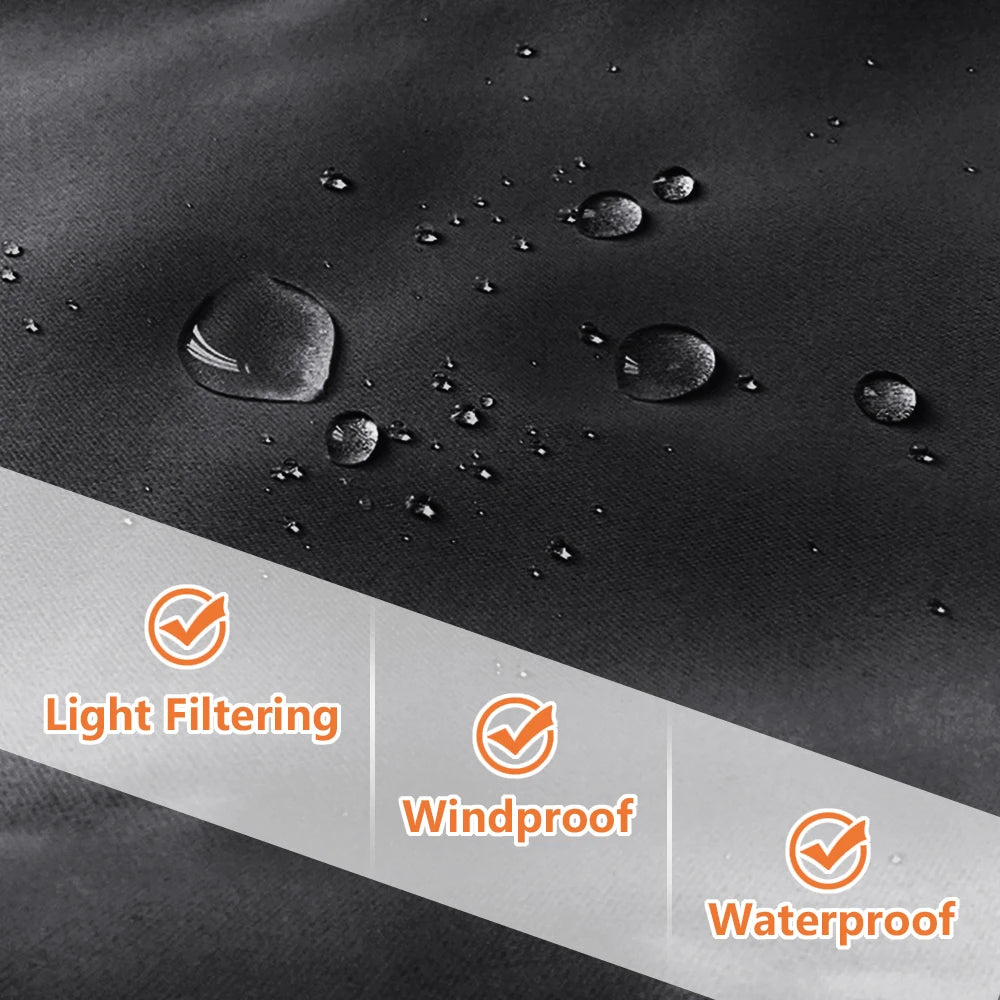 Patio Outdoor Curtain- Waterproof/Thermal/Insulated