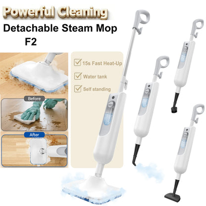 F2 Steam Mop Powerful 12-in-1 Handheld