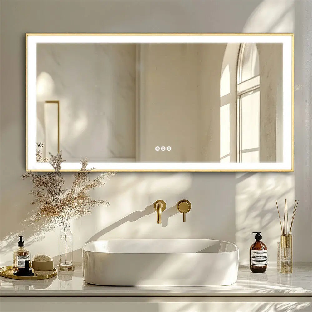 Large LED Bathroom Mirror