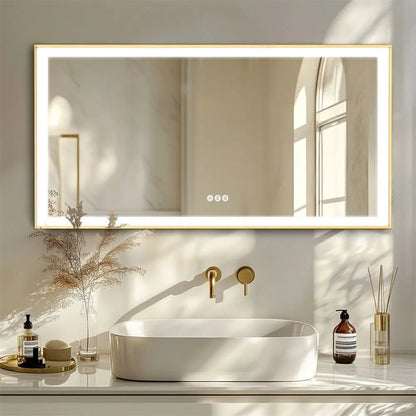Large LED Bathroom Mirror