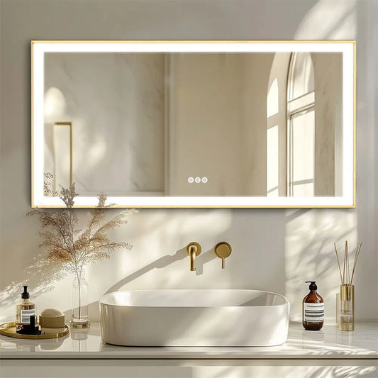 Large LED Bathroom Mirror