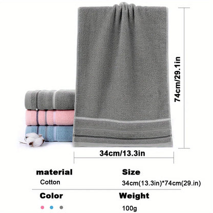 4 Pack 100% Cotton Face Towels 4 Pack, Luxury Quick Dry