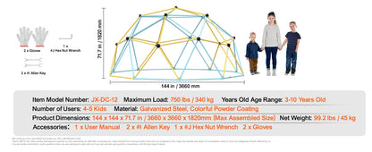 Climbing Dome 6/8/10/12FT Geometric Dome