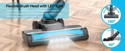 Cordless 6-in-1 Lightweight Handheld Stick Vacuum