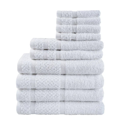 10 Piece Towel Set Upgraded Softness & Durability