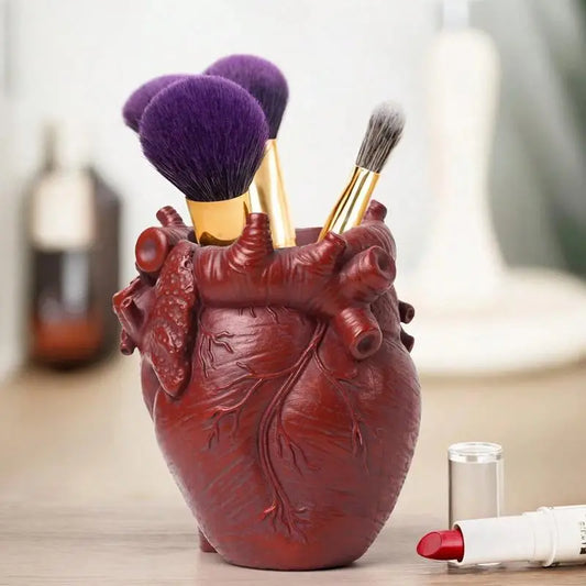 Desktop Organizer Heart Design