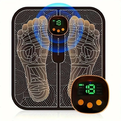 LCD Screen Foot Massager for Muscle Relaxation, Remote Control