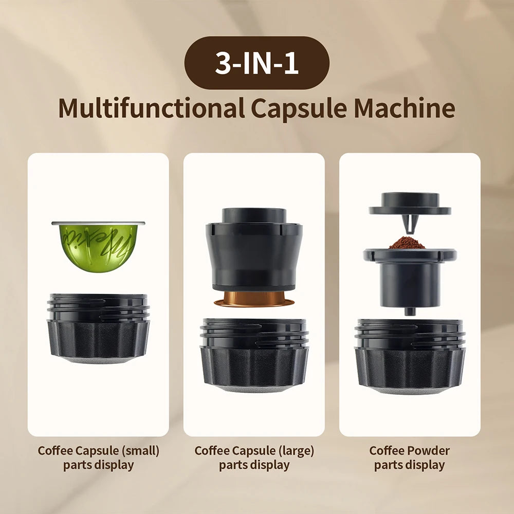 Wireless Electric Portable Espresso Coffee Machine