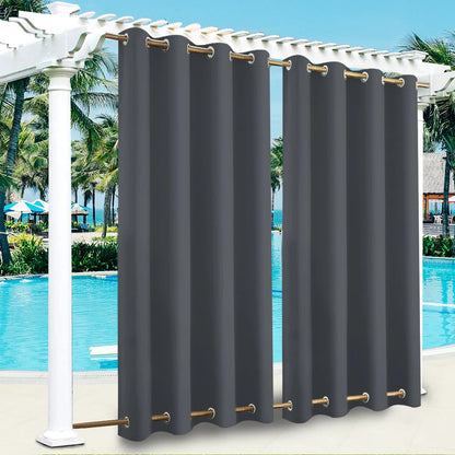 Patio Outdoor Curtain- Waterproof/Thermal/Insulated