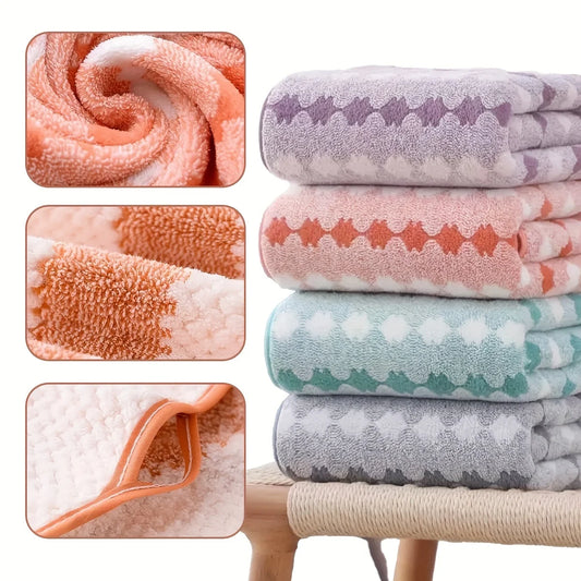 4/8Piece Cotton Towel Set Soft Absorbent Bath Towels