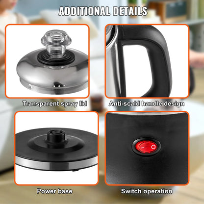 12-Cup Electric Percolator Coffee Pot w/ Keep Warm Function