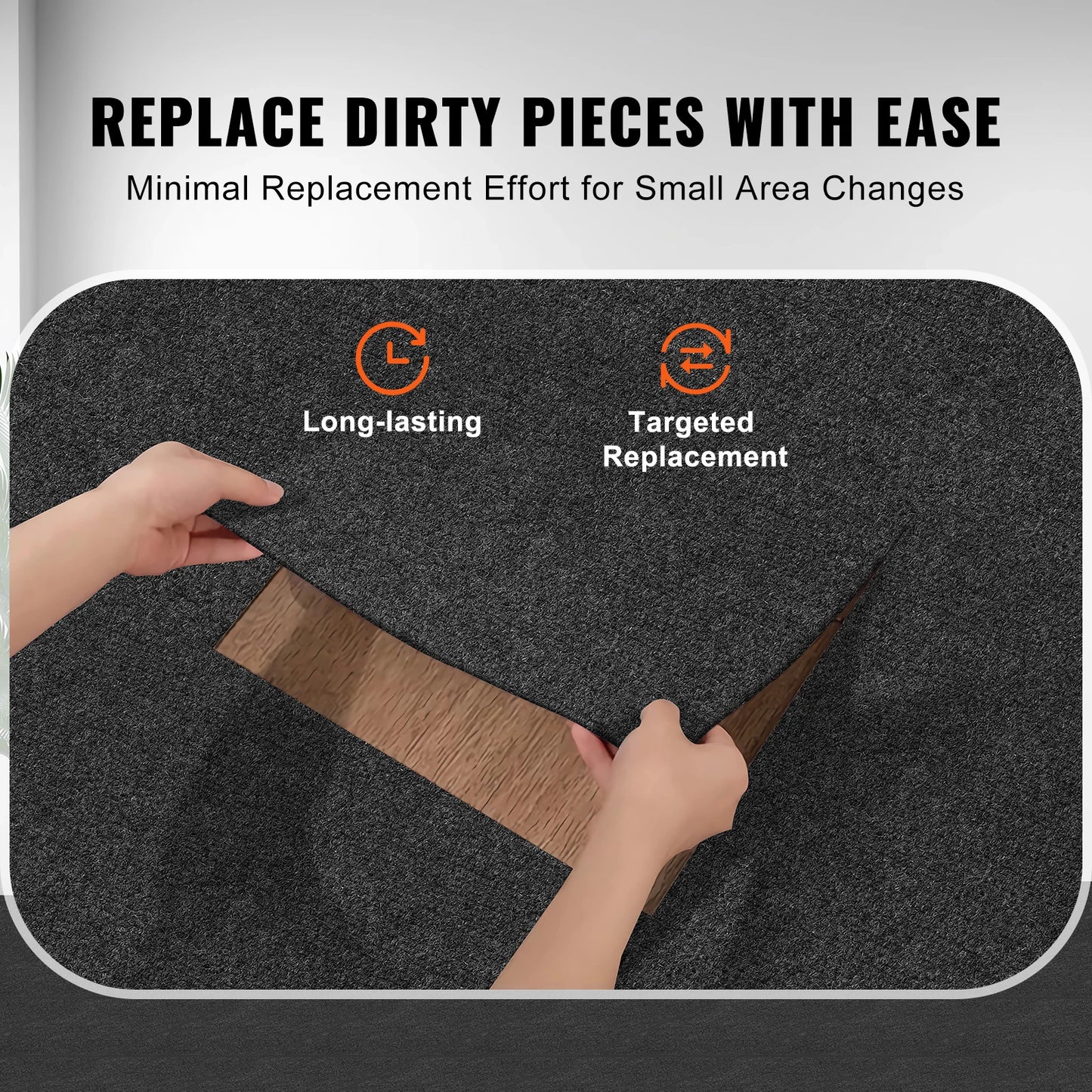 Carpet Tiles Peel & Stick Self Adhesive Carpet-Indoor/Outdoor