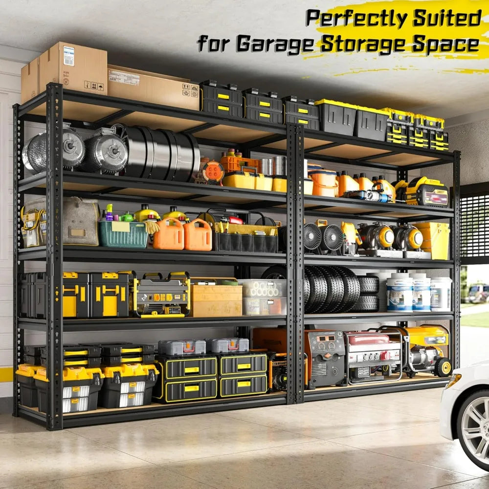 72" x 48" W x 18" D Garage Shelving Heavy Duty 2800LBS