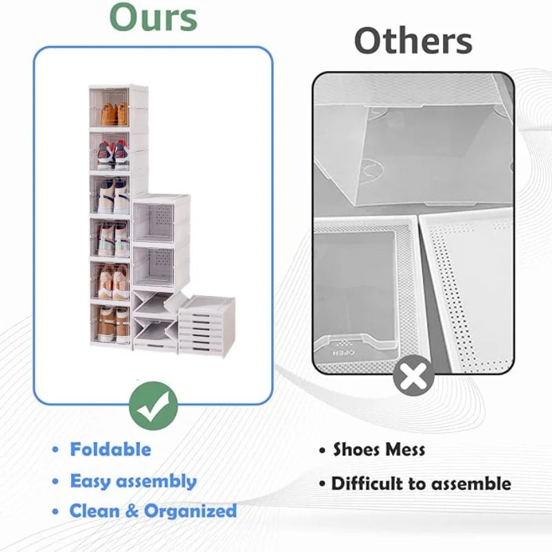 6 Layers Shoes Box Foldable