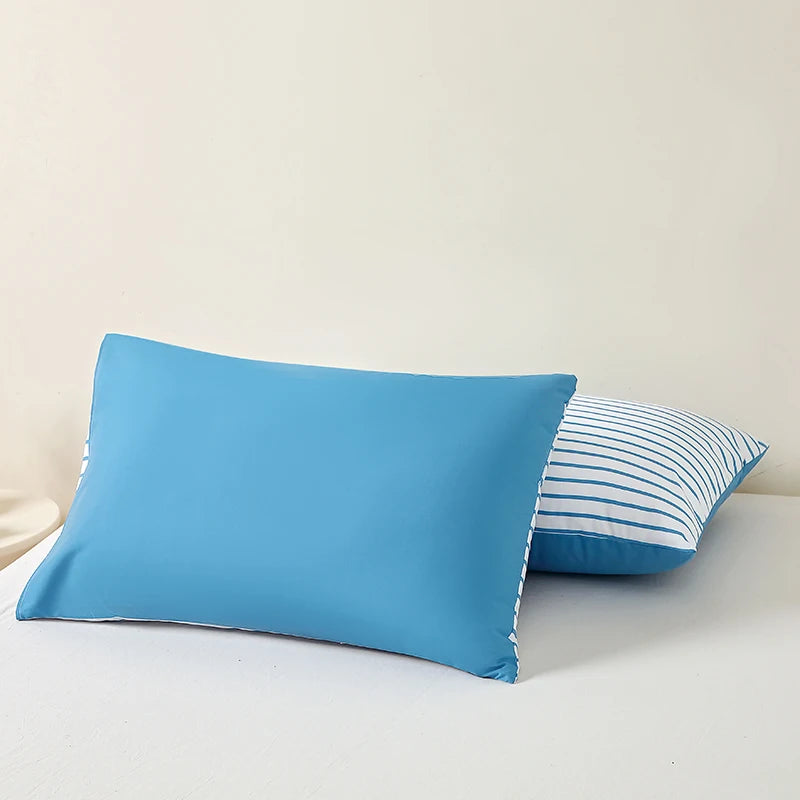 2 Pieces/1 Pair Printed Pillowcase Set