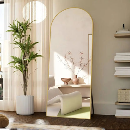 Arched Full Length Mirror, Standing or Hanging