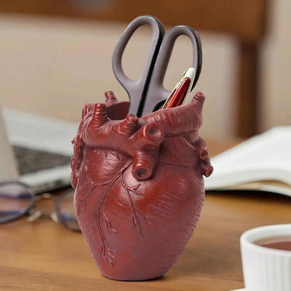 Desktop Organizer Heart Design