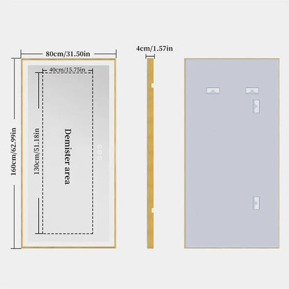 Large LED Bathroom Mirror