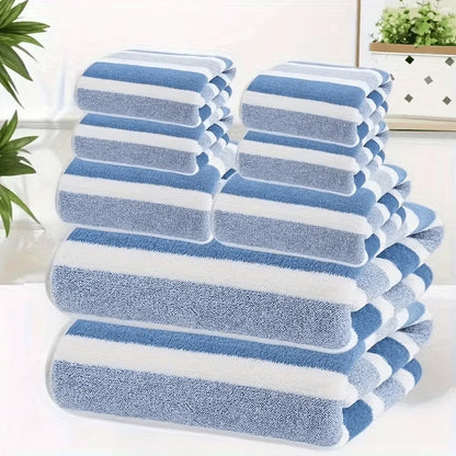 2pcs Luxury Coral Fleece Towel Set - 5-Star Hotel Standard Super Soft Quick Dry Bath & Hand Towel