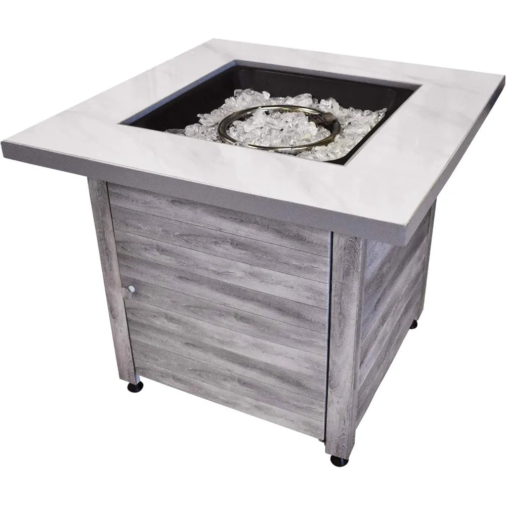 The Chesapeake 30" Propane Gas Outdoor Fire Pit Table