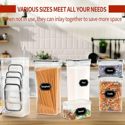 24 Piece Airtight Food Storage Containers Set
