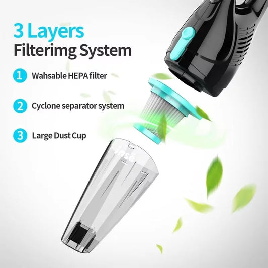 Corded Stick Vacuum Cleaner- 3 in1 Lightweight