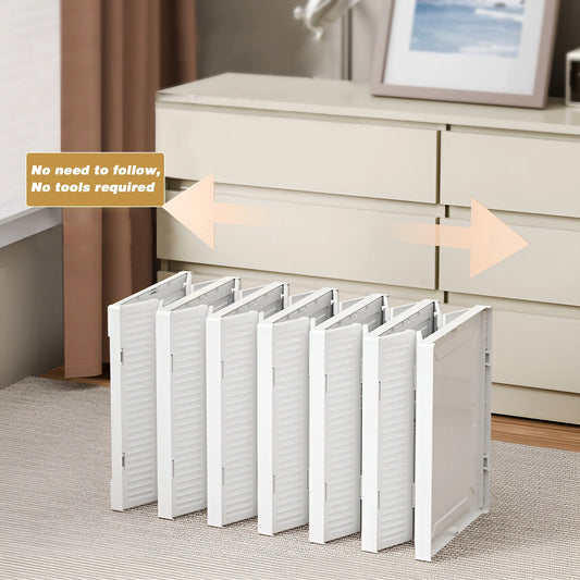 3 Layer Foldable Clear Shoe Cabinet Dustproof