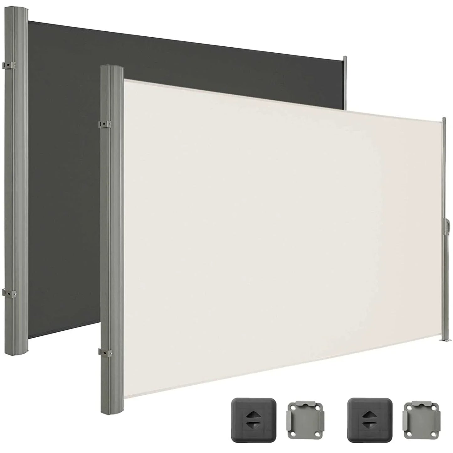 Retractable Side Awning- Garden Terrace Sunshade/Screen Privacy/Divider
