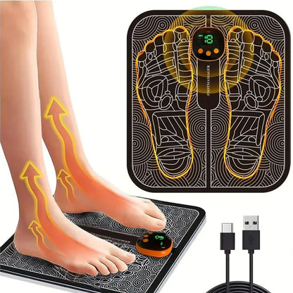 LCD Screen Foot Massager for Muscle Relaxation, Remote Control