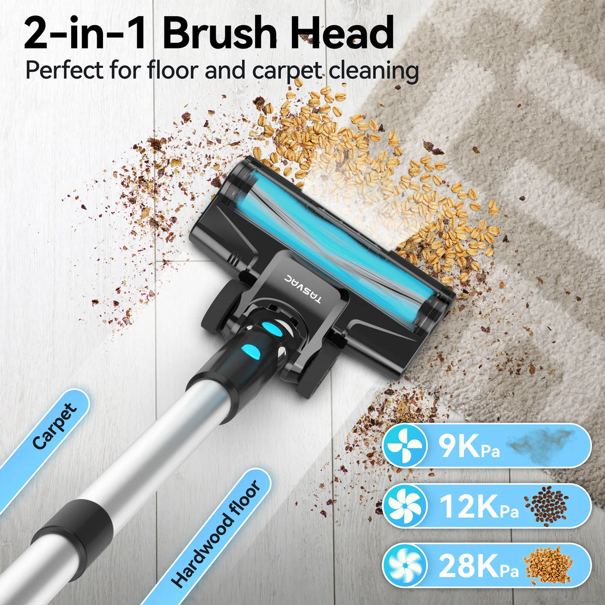 Cordless 6-in-1 Lightweight Handheld Stick Vacuum