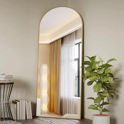 Arched Full Length Mirror, Standing or Hanging