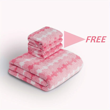4/8Piece Cotton Towel Set Soft Absorbent Bath Towels
