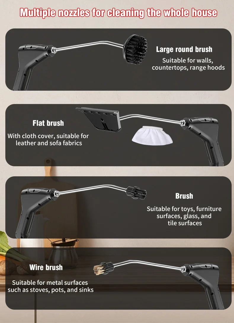 Handheld High Pressure Steam Cleaner