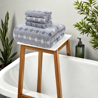 4/8Piece Cotton Towel Set Soft Absorbent Bath Towels