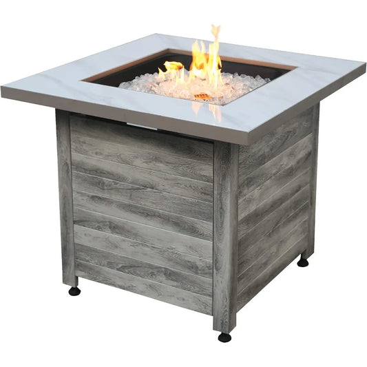 The Chesapeake 30" Propane Gas Outdoor Fire Pit Table