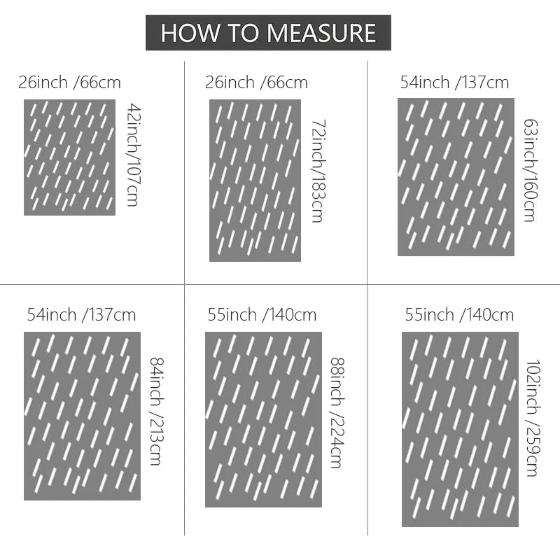 Nordic Winter Cotton Thickened Velcro Curtain Sheet Finished