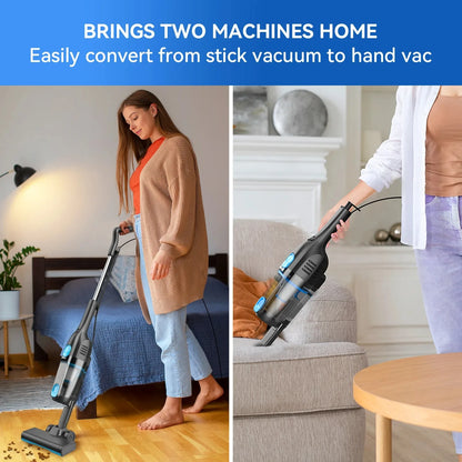 Corded Stick Vacuum Cleaner- 3 in1 Lightweight