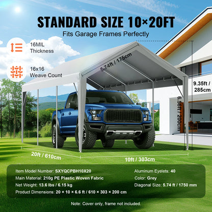 Carport Replacement Canopy/Cover