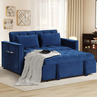 3-In-1 Multifunctional Sofa Bed With Pillows