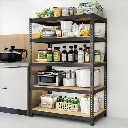 72"/60"H Garage Shelving, 2000LBS Capacity Heavy Duty Adjustable