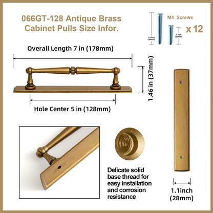 Antique Brass Handles