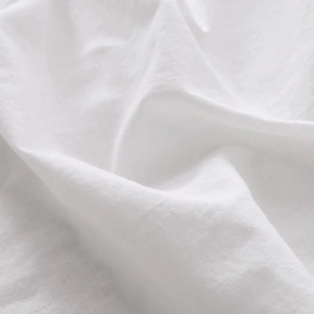 Linen Fitted Sheet (1 Piece) - 14 Inch Deep Pocket Mattress Cover