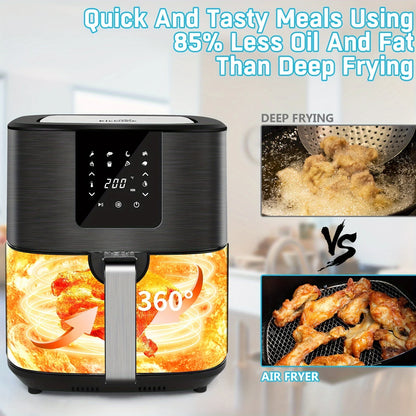 Large Air Fryer, 1500W 7QT