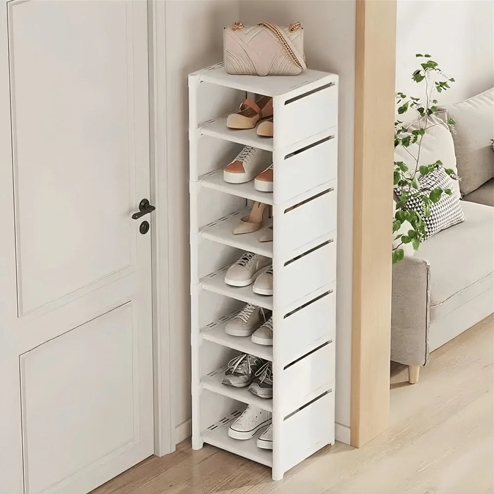 1 Piece Dustproof Single-Row Multi-Layer Shoe Rack