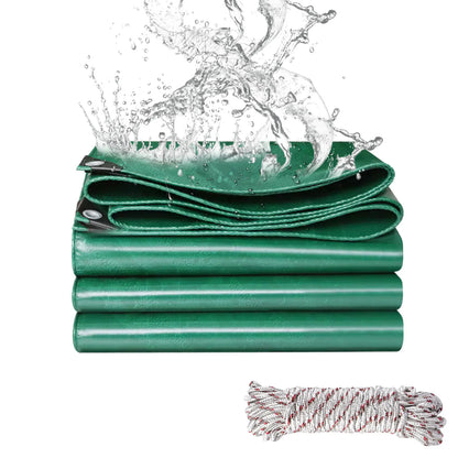 Waterproof Heavy Tarpaulin Tarp Sheet Cover with Reinforced Grommets