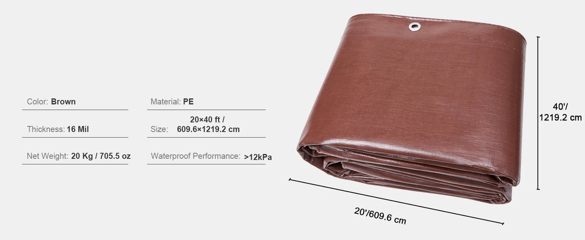 Heavy Duty Tarp with Grommets