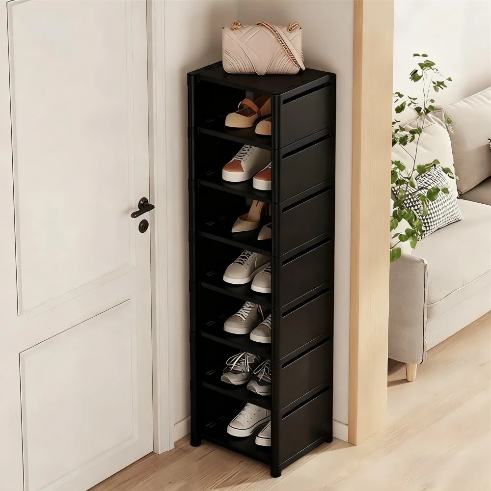 1 Piece Dustproof Single-Row Multi-Layer Shoe Rack